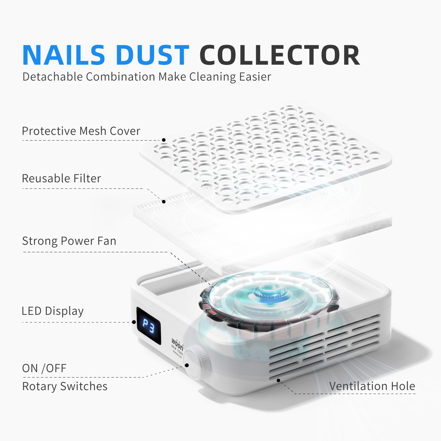 Nail Dust Collector